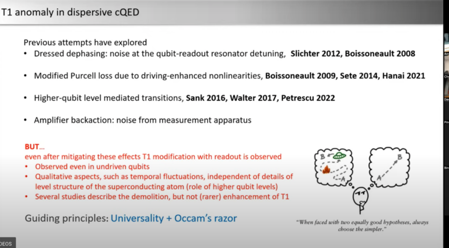 Non-QND and non-Markovian effects in cQED